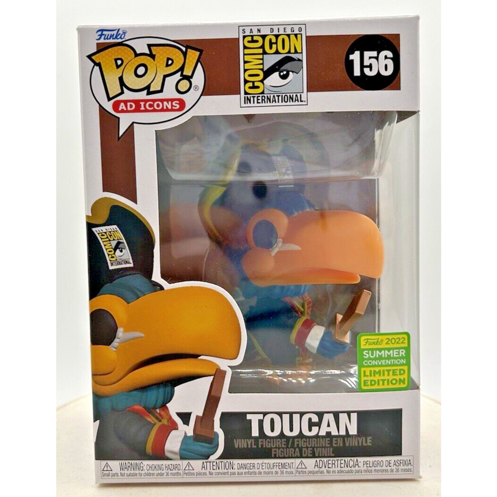 Funko Pop! San Diego Comic Con Toucan #156 F19